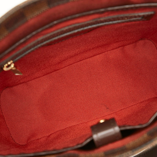 ルイ ヴィトン ダミエ ヴァヴァンPM ハンドバッグ N51171 ブラウン PVC レザー レディース LOUIS VUITTON 【中古】