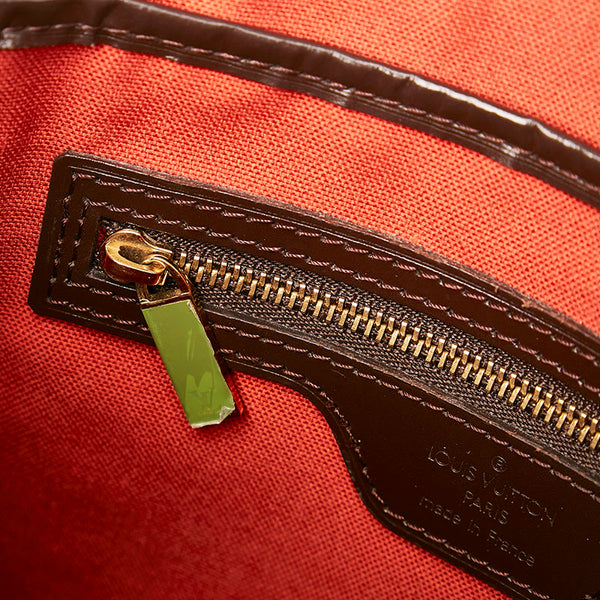 ルイ ヴィトン ダミエ ヴァヴァンPM ハンドバッグ N51171 ブラウン PVC レザー レディース LOUIS VUITTON 【中古】