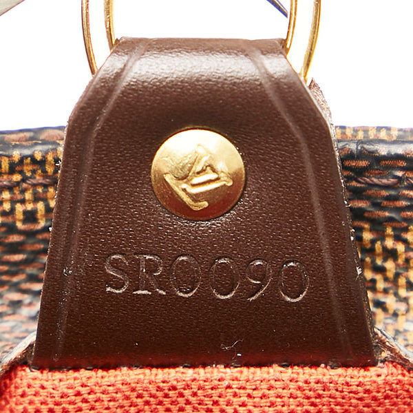 ルイ ヴィトン ダミエ ヴァヴァンPM ハンドバッグ N51171 ブラウン PVC レザー レディース LOUIS VUITTON 【中古】