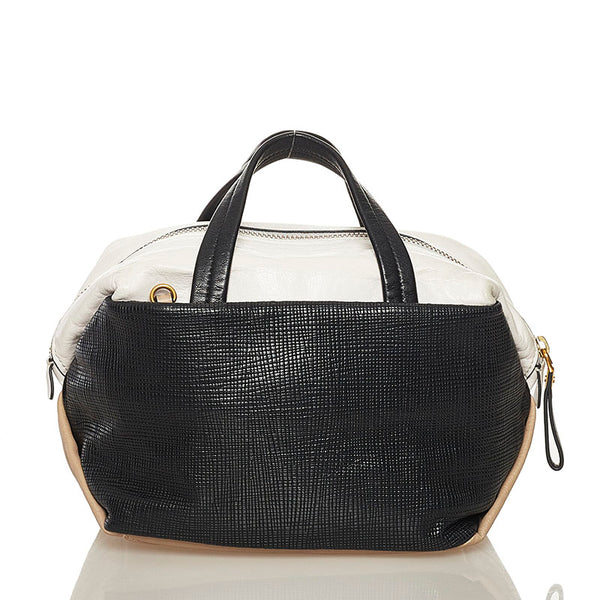 マークジェイコブス ハンドバッグ ショルダーバッグ 2WAY ブラック ベージュ ホワイト レザー レディース MARC JACOBS 【中古】