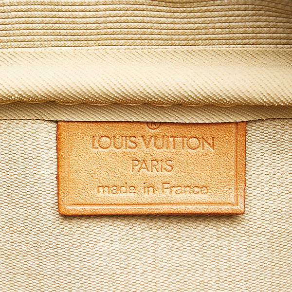 ルイ ヴィトン モノグラム ドーヴィル ハンドバッグ M47270 ブラウン PVC レザー レディース LOUIS VUITTON 【中古】