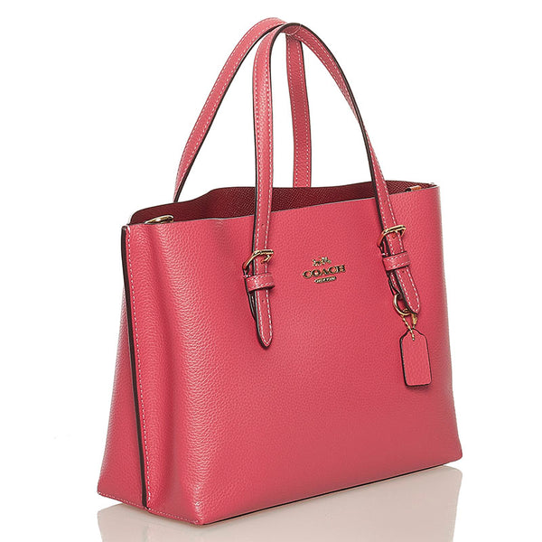 コーチ ハンドバッグ ショルダーバッグ 2WAY 2140-C4084 ピンク レザー レディース COACH 【中古】