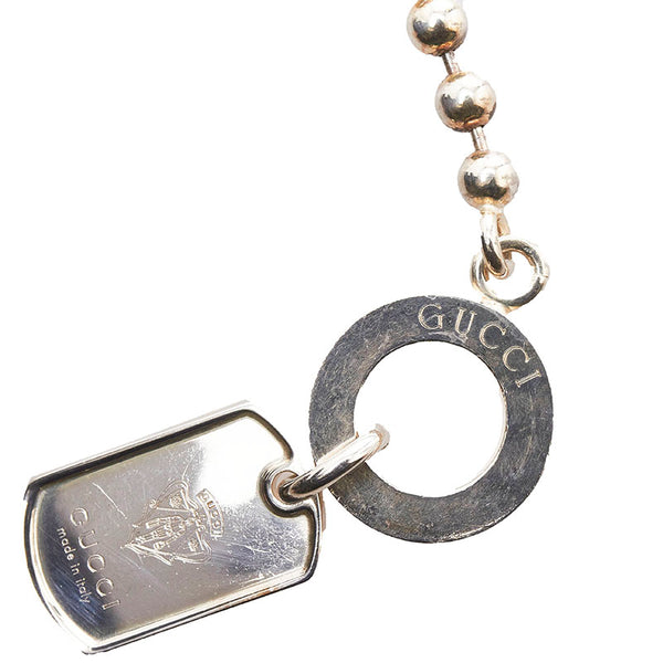 グッチ ボールチェーン ブレスレット SV925 シルバー レディース GUCCI 【中古】
