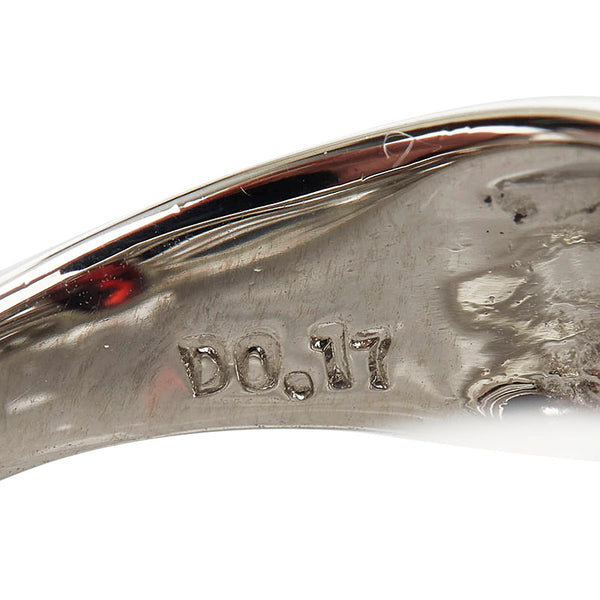 ノーブランド Pt900 プラチナ ガーネット3.00ct ダイヤ0.17ct リング 指輪 レディース no brand 11.5号 【中古】