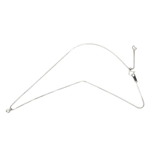 Pt900 プラチナ Pt850 プラチナ ダイヤ0.71ct ネックレス レディース 【中古】