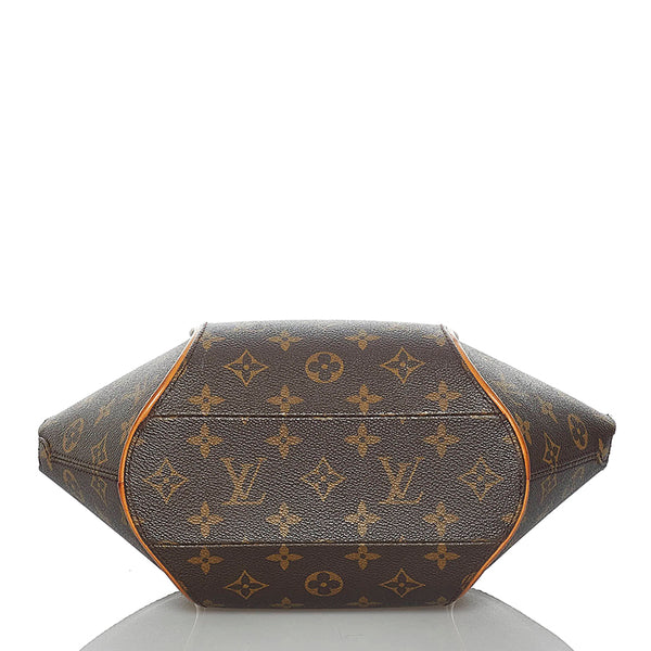 ルイ ヴィトン モノグラム エリプス PM ハンドバッグ M51127 ブラウン PVC レザー レディース LOUIS VUITTON 【中古】