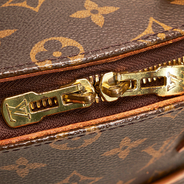 ルイ ヴィトン モノグラム エリプス PM ハンドバッグ M51127 ブラウン PVC レザー レディース LOUIS VUITTON 【中古】