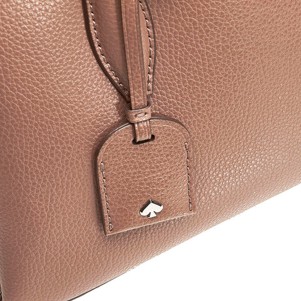 ケイトスペード ハンドバッグ ショルダーバッグ 2WAY グレージュ ブラウン レザー レディース Kate Spade 【中古】