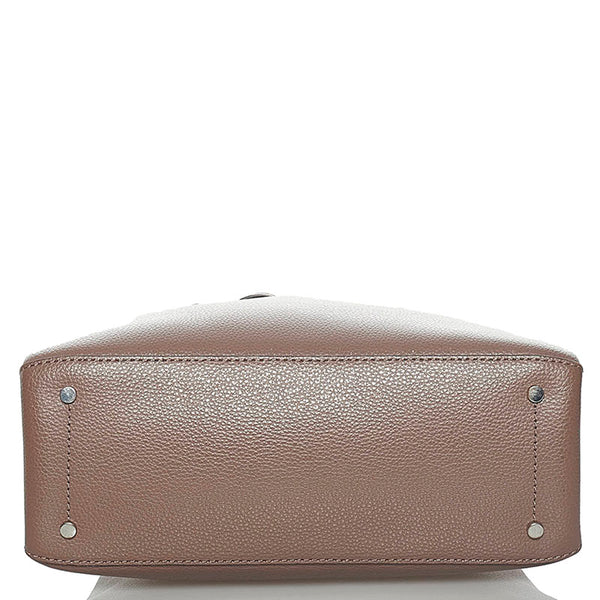 ケイトスペード ハンドバッグ ショルダーバッグ 2WAY グレージュ ブラウン レザー レディース Kate Spade 【中古】