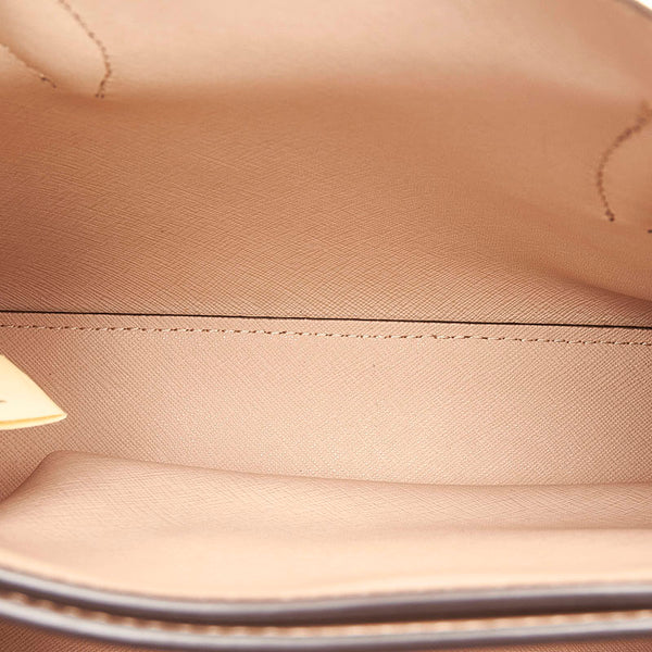 ケイトスペード ハンドバッグ ショルダーバッグ 2WAY グレージュ ブラウン レザー レディース Kate Spade 【中古】