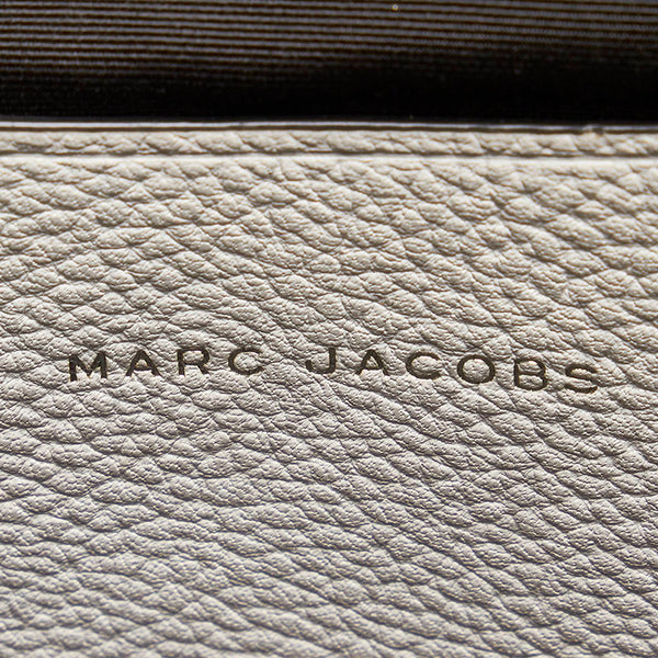 マークジェイコブス ハンドバッグ トートバッグ グレー レザー レディース MARC JACOBS 【中古】