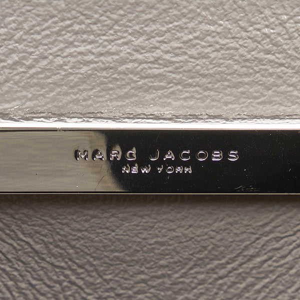 マークジェイコブス ハンドバッグ トートバッグ グレー レザー レディース MARC JACOBS 【中古】