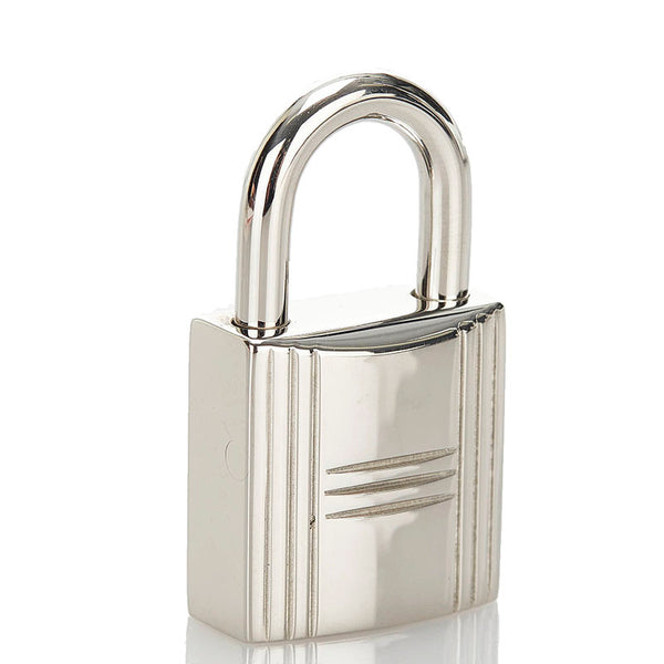 エルメス カデナ パドロック シルバー メタル レディース HERMES 【中古】