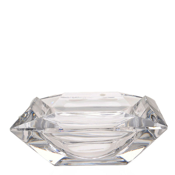 ブルガリ エキセントリカ 灰皿 クリア ガラス メンズ BVLGARI 【中古】
