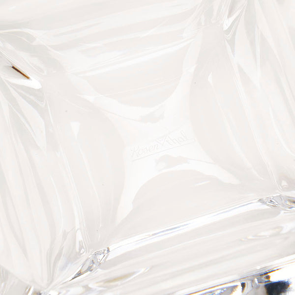 ブルガリ エキセントリカ 灰皿 クリア ガラス メンズ BVLGARI 【中古】