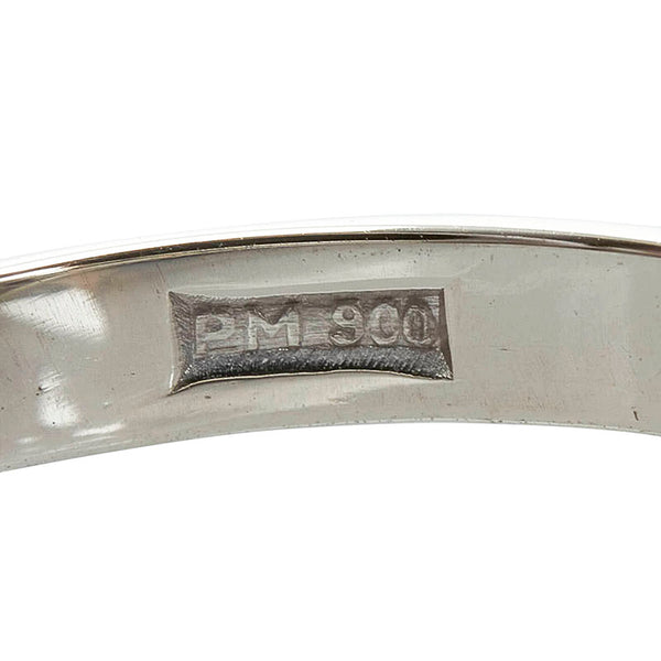Pt900 プラチナ ルビー0.88ct ダイヤ0.31ct リング 指輪 レディース 13号 【中古】