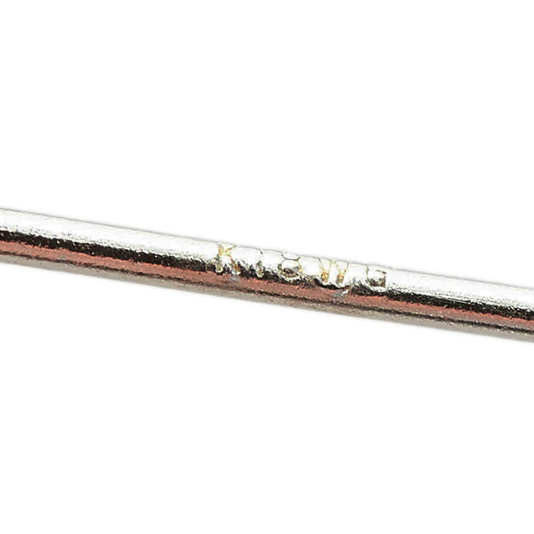 K18WG ホワイトゴールド ダイヤ0.20ct クロス ピアス レディース 【中古】