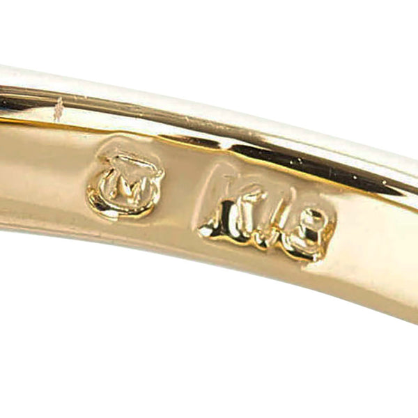 ミキモト K18YG イエローゴールド アコヤパール4.5～5mm リング 指輪 レディース MIKIMOTO 11.5号 【中古】