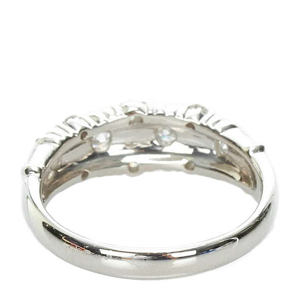 セイコー Pt900 プラチナ ダイヤ0.72ct リング 指輪 レディース SEIKO 16号 【中古】