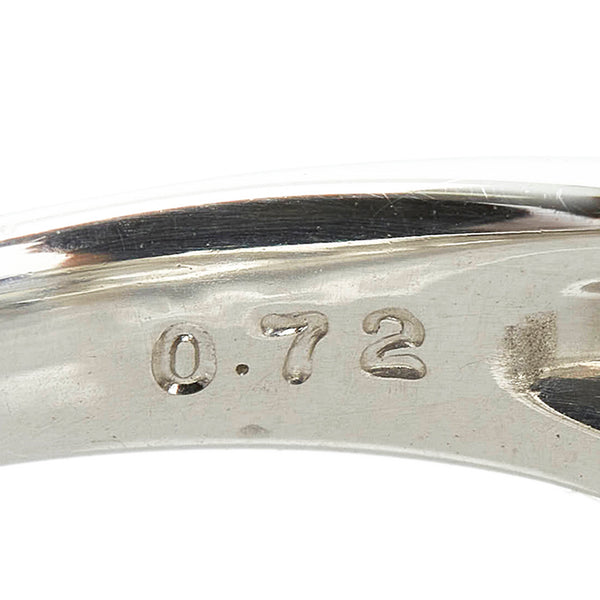 セイコー Pt900 プラチナ ダイヤ0.72ct リング 指輪 レディース SEIKO 16号 【中古】
