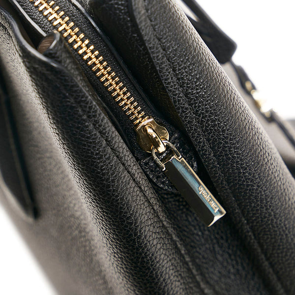 ケイトスペード マルゴー ラージ サッチェル ハンドバッグ ショルダーバッグ 2WAY ブラック レザー レディース Kate Spade 【中古】