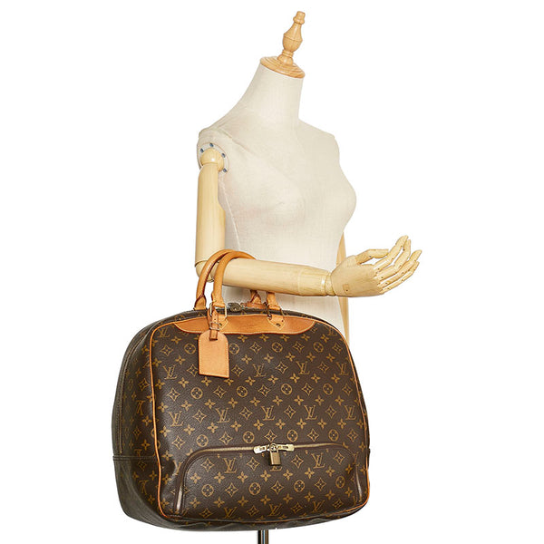 ルイ ヴィトン モノグラム エヴァシオン ハンドバッグ M41443 ブラウン PVC レザー レディース LOUIS VUITTON 【中古】