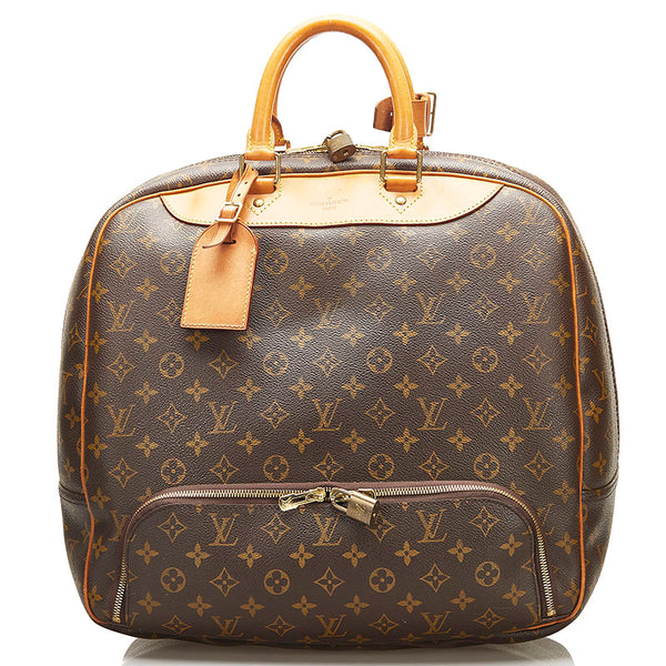 ルイ ヴィトン モノグラム エヴァシオン ハンドバッグ M41443 ブラウン PVC レザー レディース LOUIS VUITTON 【中古】