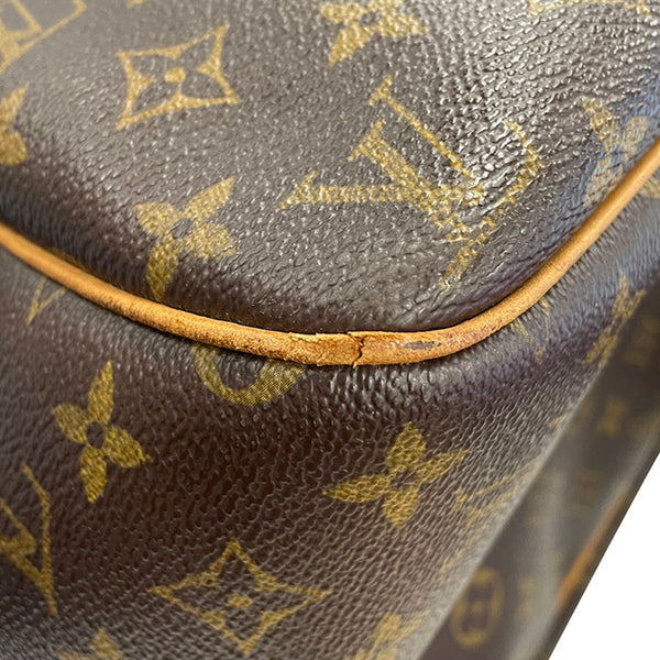 ルイ ヴィトン モノグラム エヴァシオン ハンドバッグ M41443 ブラウン PVC レザー レディース LOUIS VUITTON 【中古】