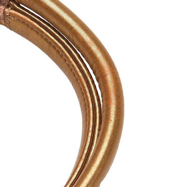 グッチ GGキャンバス シェリーライン トートバッグ 131230 ゴールド ピンク キャンバス レザー レディース GUCCI 【中古】