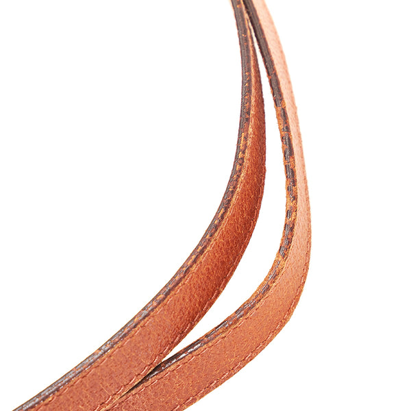 グッチ GGキャンバス ショルダーバッグ 121023 ベージュ キャンバス レザー レディース GUCCI 【中古】