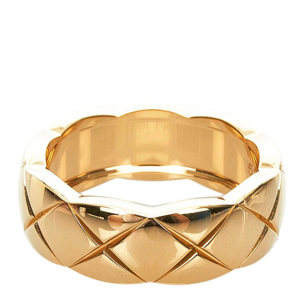 シャネル ココクラッシュ ミディアム ダイヤ リング 指輪 K18YG イエローゴールド レディース CHANEL 【中古】