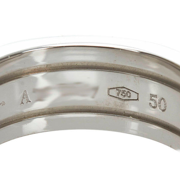 カルティエ C2 リング 指輪 K18WG ホワイトゴールド レディース CARTIER 【中古】