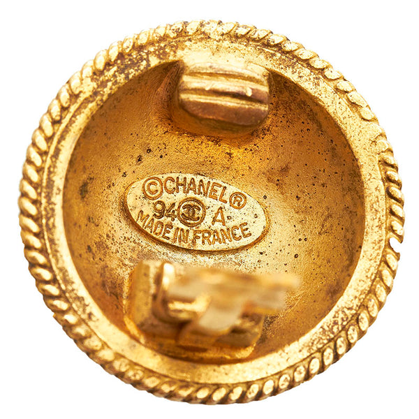 シャネル ココマーク イヤリング ゴールド メッキ レディース CHANEL 【中古】