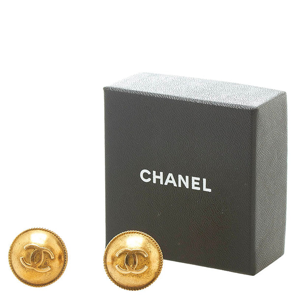 シャネル ココマーク イヤリング ゴールド メッキ レディース CHANEL 【中古】