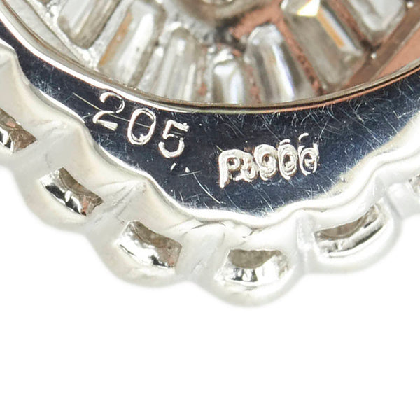 Pt900 プラチナ ダイヤ2.05ct ペンダントトップ レディース 【中古】