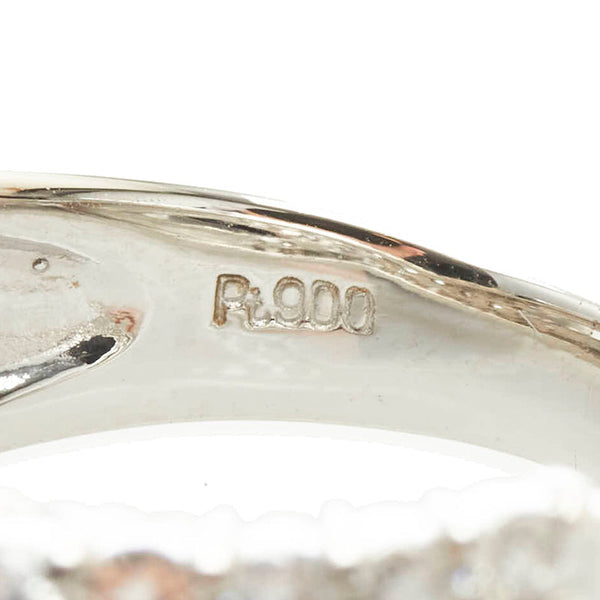 Pt900 プラチナ ダイヤ1.00ct リング 指輪 レディース 10.5号 【中古】