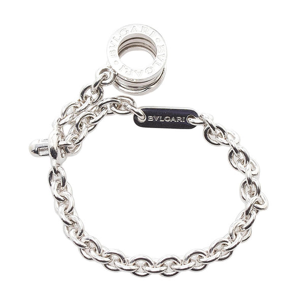 ブルガリ ビーゼロワン チャーム キーチェーン SV925 シルバー レディース BVLGARI 【中古】