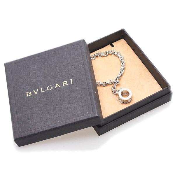 ブルガリ ビーゼロワン チャーム キーチェーン SV925 シルバー レディース BVLGARI 【中古】