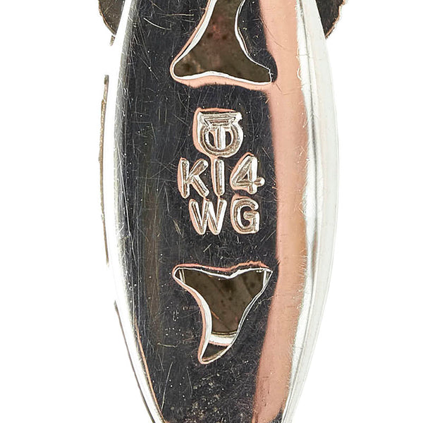 タサキ K14WG ホワイトゴールド アコヤパール7～7.5mm ネックレス レディース TASAKI 【中古】