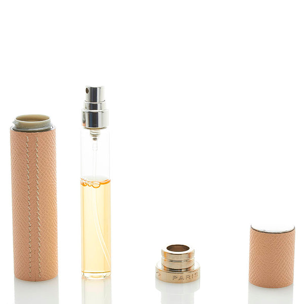 エルメス 香水ケース 香水入り 香水 ピンクベージュ レザー レディース HERMES 【中古】