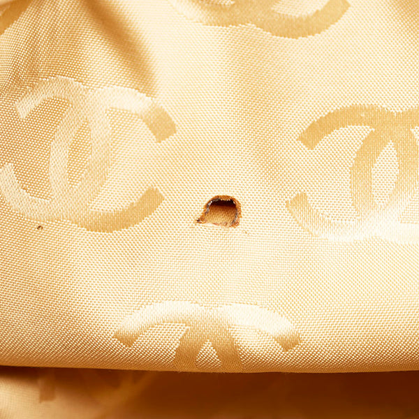 シャネル ココマーク ハンドバッグ ベージュ レザー レディース CHANEL 【中古】