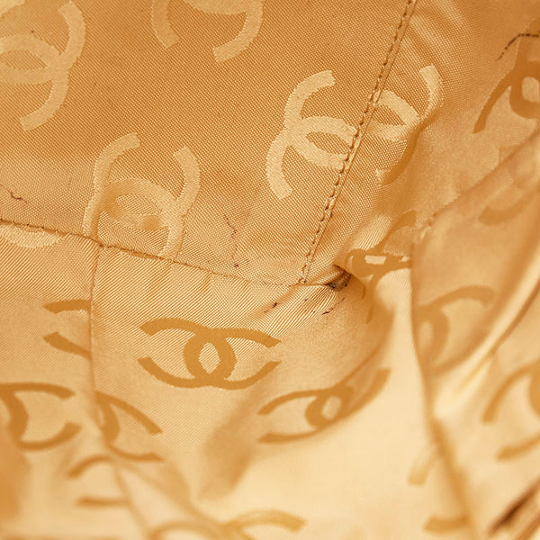 シャネル ココマーク ハンドバッグ ベージュ レザー レディース CHANEL 【中古】