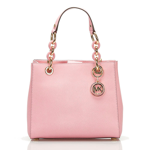 マイケルコース シンシア ハンドバッグ ショルダーバッグ 2WAY 30S5GCYS1L MISTY ROSE ピンク レザー レディース Michael Kors 【中古】