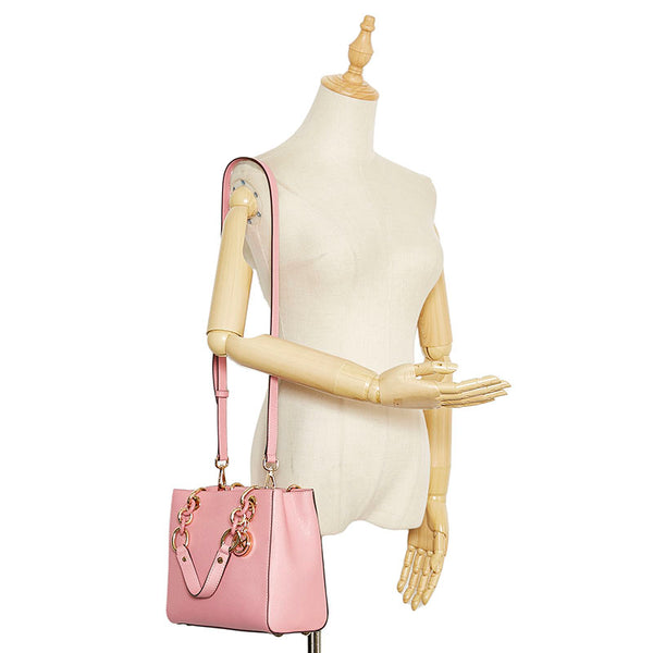 マイケルコース シンシア ハンドバッグ ショルダーバッグ 2WAY 30S5GCYS1L MISTY ROSE ピンク レザー レディース Michael Kors 【中古】