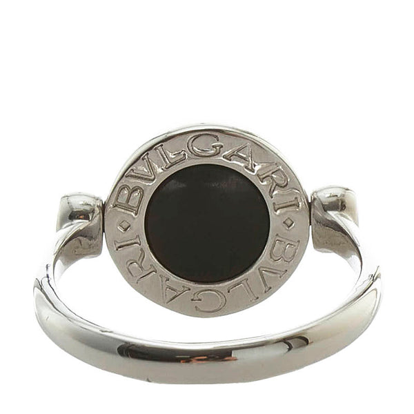 ブルガリ ブルガリブルガリ フリップリング リング 指輪 K18WG ホワイトゴールド レディース BVLGARI 【中古】