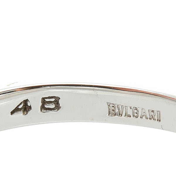 ブルガリ ブルガリブルガリ フリップリング リング 指輪 K18WG ホワイトゴールド レディース BVLGARI 【中古】