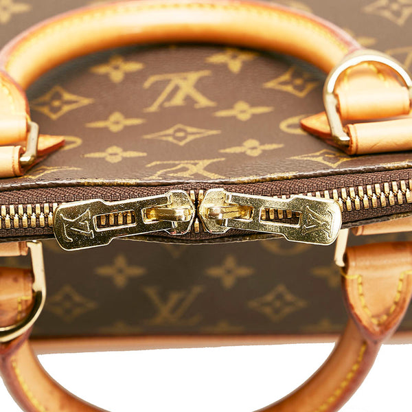 ルイ ヴィトン モノグラム アルマPM ハンドバッグ M51130 ブラウン PVC レザー レディース LOUIS VUITTON 【中古】
