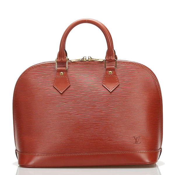 ルイ ヴィトン エピ アルマ PM ハンドバッグ M52143 ケニアブラウン レザー レディース LOUIS VUITTON 【中古】