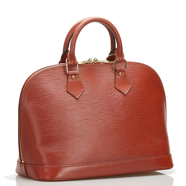 ルイ ヴィトン エピ アルマ PM ハンドバッグ M52143 ケニアブラウン レザー レディース LOUIS VUITTON 【中古】