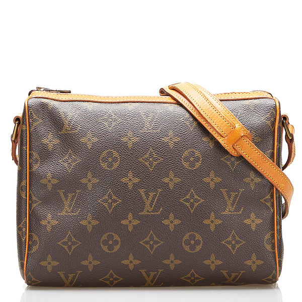 ルイ ヴィトン モノグラム チュールリー 斜め掛け ショルダーバッグ M51350 ブラウン PVC レザー レディース LOUIS VUITTON 【中古】